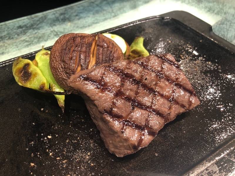原作者在圓山旬另一席本人實吃時拍攝的肉料理
